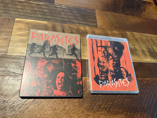 Parasites Blu ray-Terror Vision-2016 Horror-Slipcover-NEW/Sealed