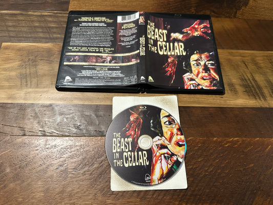 The Beast In The Cellar (Blu ray, Severin Films, 70’s Horror Classic)
