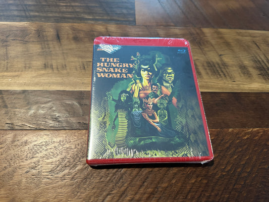 The Hungry Snake Woman (Blu ray, Mondo Macabro, Red Case, Limited Ed, NEW)