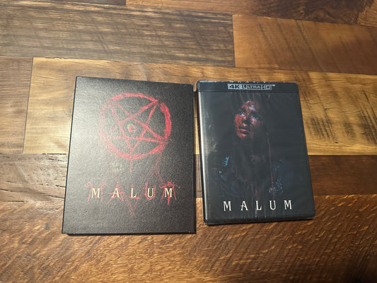 Malum 4K Ultra HD-Terror Vision-Slipcover-2023 Horror-NEW/Sealed