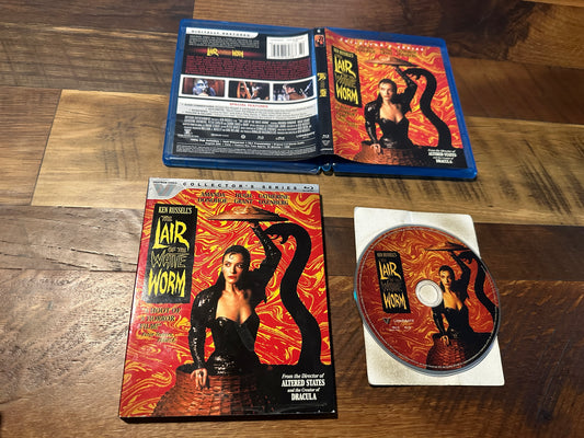 The Lair of the White Worm Blu ray-Vestron Video-Slipcover-Collector’s Series