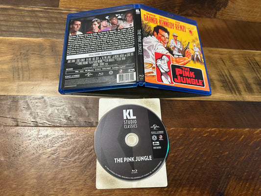 The Pink Jungle (Blu ray, Kino Lorber, 60’s Classic, James Garner)