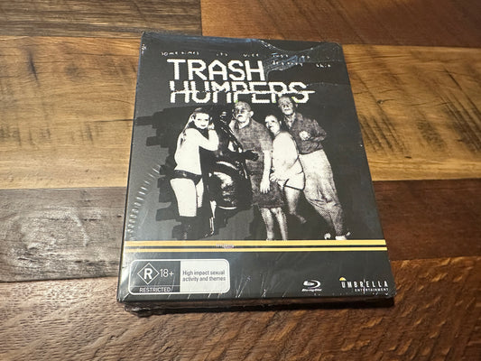 Trash Humpers Blu ray-Umbrella Entertainment-Slipcover-Region B-Limited 2500 Made-NEW
