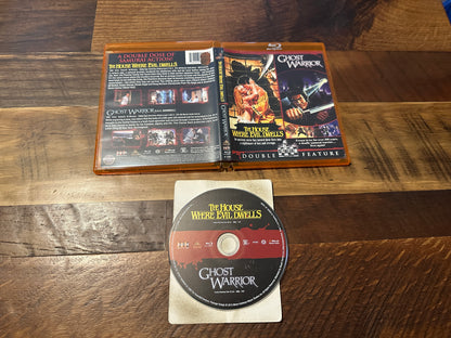 The House Where Evil Dwells & Ghost Warrior Blu ray, Scream Factory, 2 Movies)