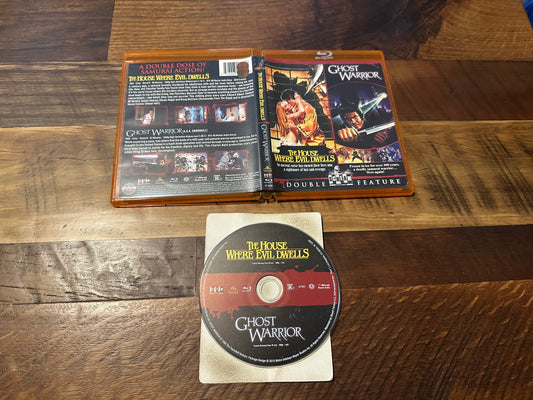 The House Where Evil Dwells & Ghost Warrior Blu ray, Scream Factory, 2 Movies)