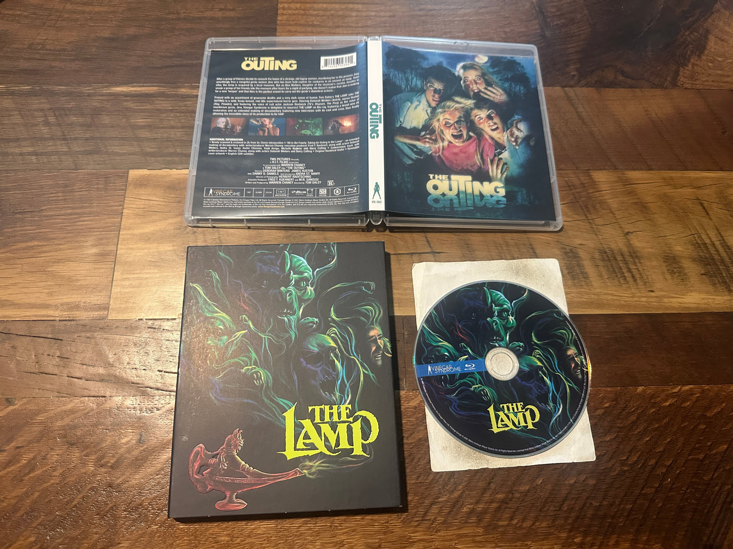 The Lamp (Blu ray, Vinegar Syndrome, Slipcover, 80’s Horror, Widescreen)