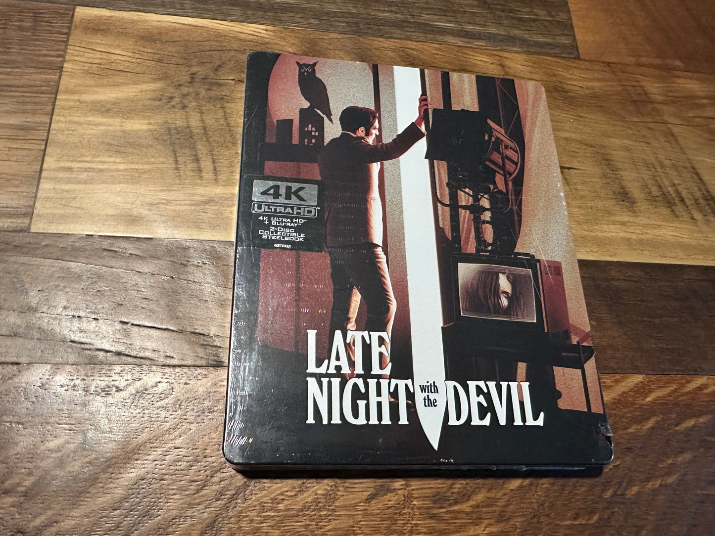 Late Night With The Devil (4K Ultra HD, Steelbook, Shudder Horror, NEW)