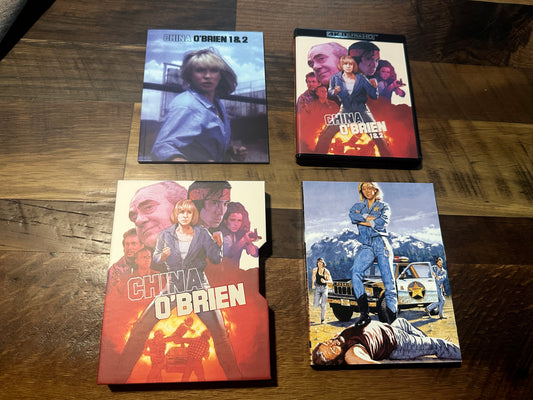 China O’Brien (4K Ultra HD, Vinegar Syndrome, Hard Slipcover, Booklet)