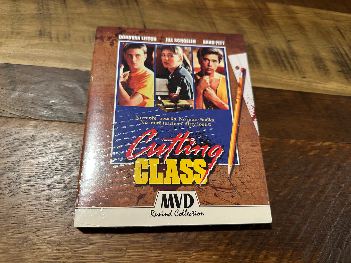 Cutting Class Blu ray-MVD Rewind-Slipcover-Classic Horror-NEW