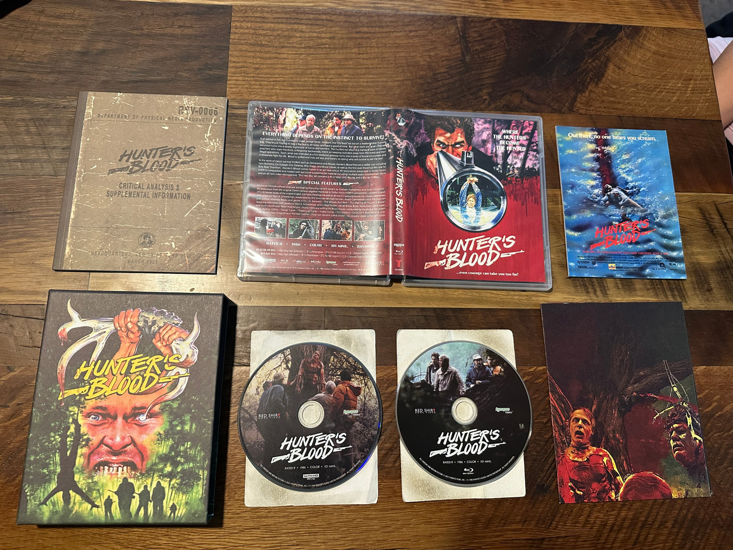 Hunter’s Blood (4K Ultra HD, Synapse Films, Limited Collector’s Edition)