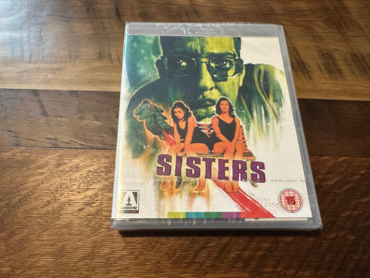 Sisters Blu ray-Region B-Arrow Video-70’s Horror Classic-NEW/Sealed