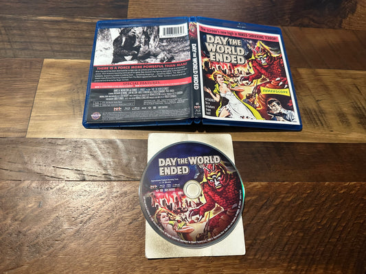 Day The World Ended Blu ray-Scream Factory-Site Exclusive-OOP