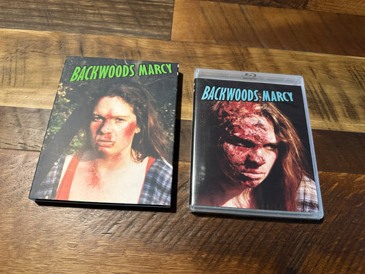 Backwoods Marcy (Blu ray, Vinegar Syndrome, Slipcover-Obscure Horror, NEW