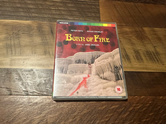 Born of Fire Blu Ray-Indicator-Limited Edition-Region Free-NEW-