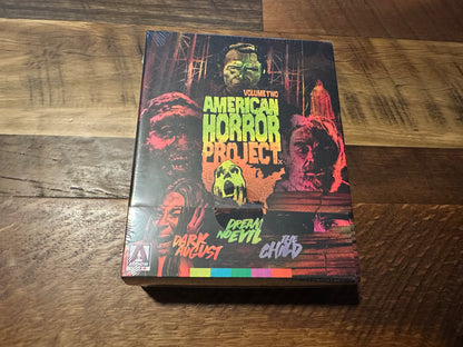 American Horror Project Volume Two Blu ray-Arrow Video-Limited Edition-NEW