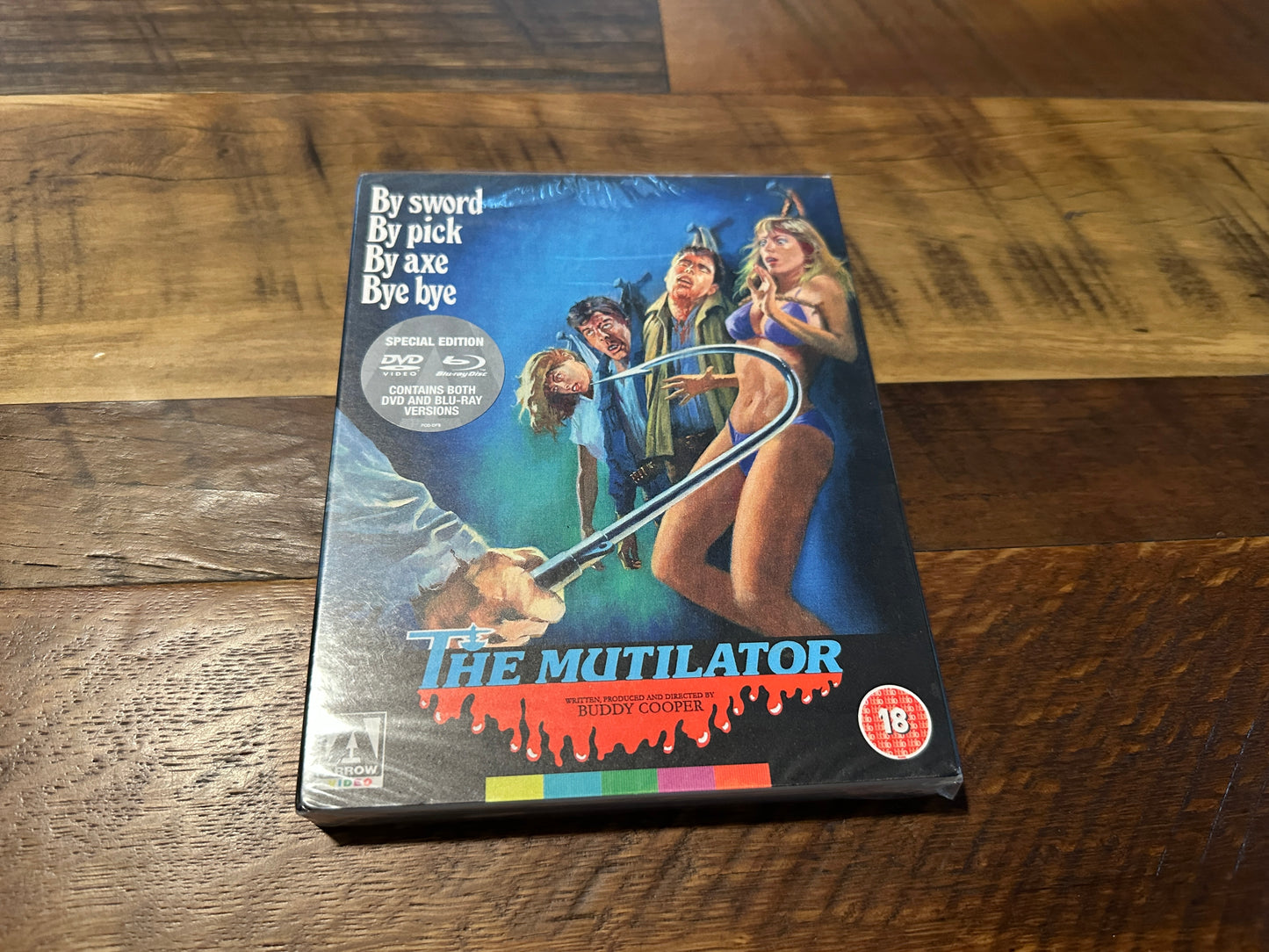 The Mutilator (Blu ray/DVD, Arrow Video, Special Ed, US Release, Slipcover, NEW)
