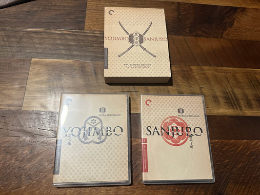 Yojimbo Sanjuro (Blu ray, Criterion Collection, Double Disc, 60’s Classics)