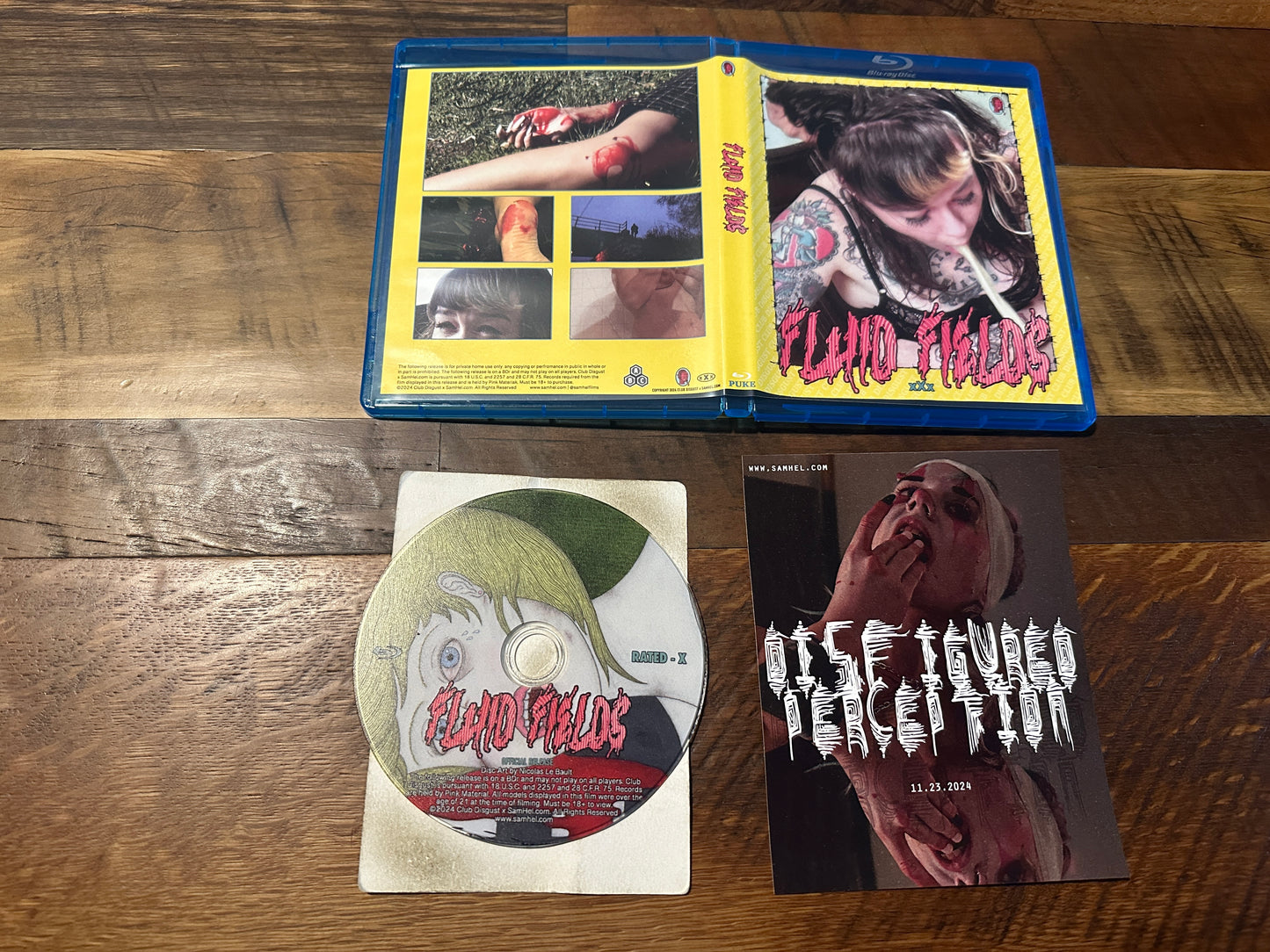 Fluid Fields (BD-R, A Baroque House, Disturbing Horror, Obscure)