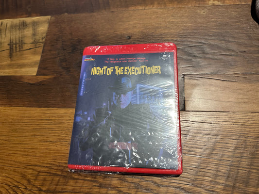 Night of the Executioner Blu ray-Mondo Macabro-Limited Ed-Red Case-