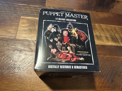 Puppet Master 12 Blu ray Collection, Full Moon, Boxset, Classic Horror