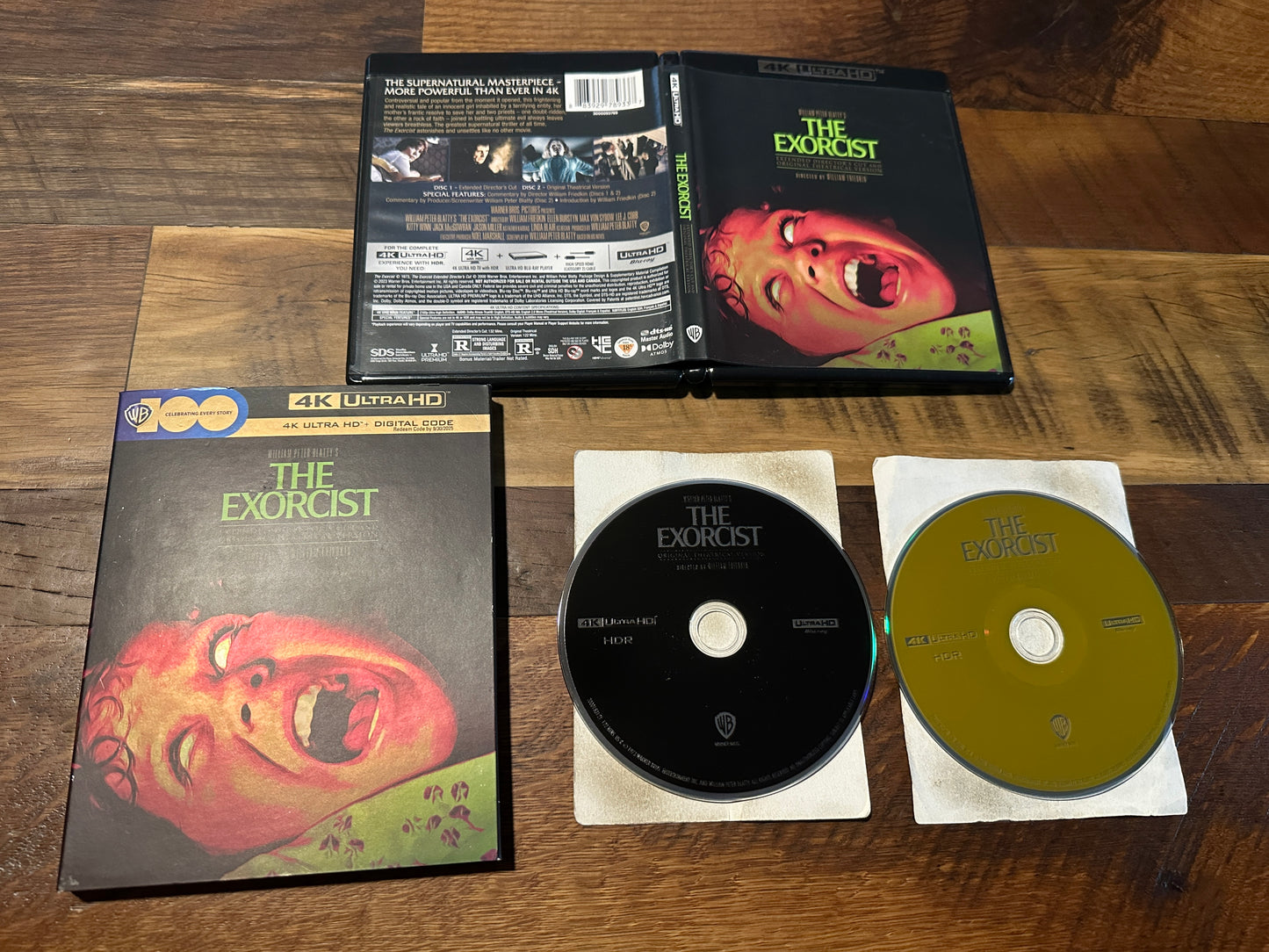 The Exorcist (4K Ultra HD, Slipcover, Extended Director’s Cut, No Digital)