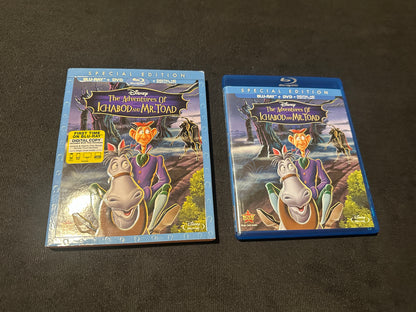 The Adventures Of Ichabod and Mr. Toad (Blu ray, Slipcover, Disney, No Dig)