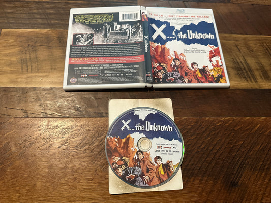 X…The Unknown (Blu ray, Scream Factory, 50’s Classic, Widescreen)
