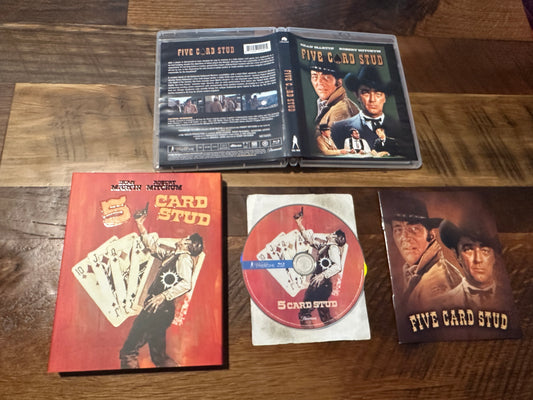 5 Card Stud (Blu ray, Vinegar Syndrome, Slipcover, Dean Martin Classic)