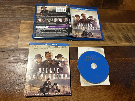 The Ballad of Lefty Brown (Blu ray, A24, Slipcover, Bill Pullman, No Digital)