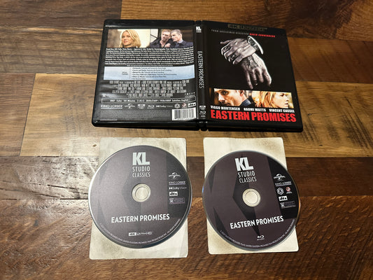 Eastern Promises (4K Ultra HD/Blu ray, Kino Lorber, Naomi Watts Classic)