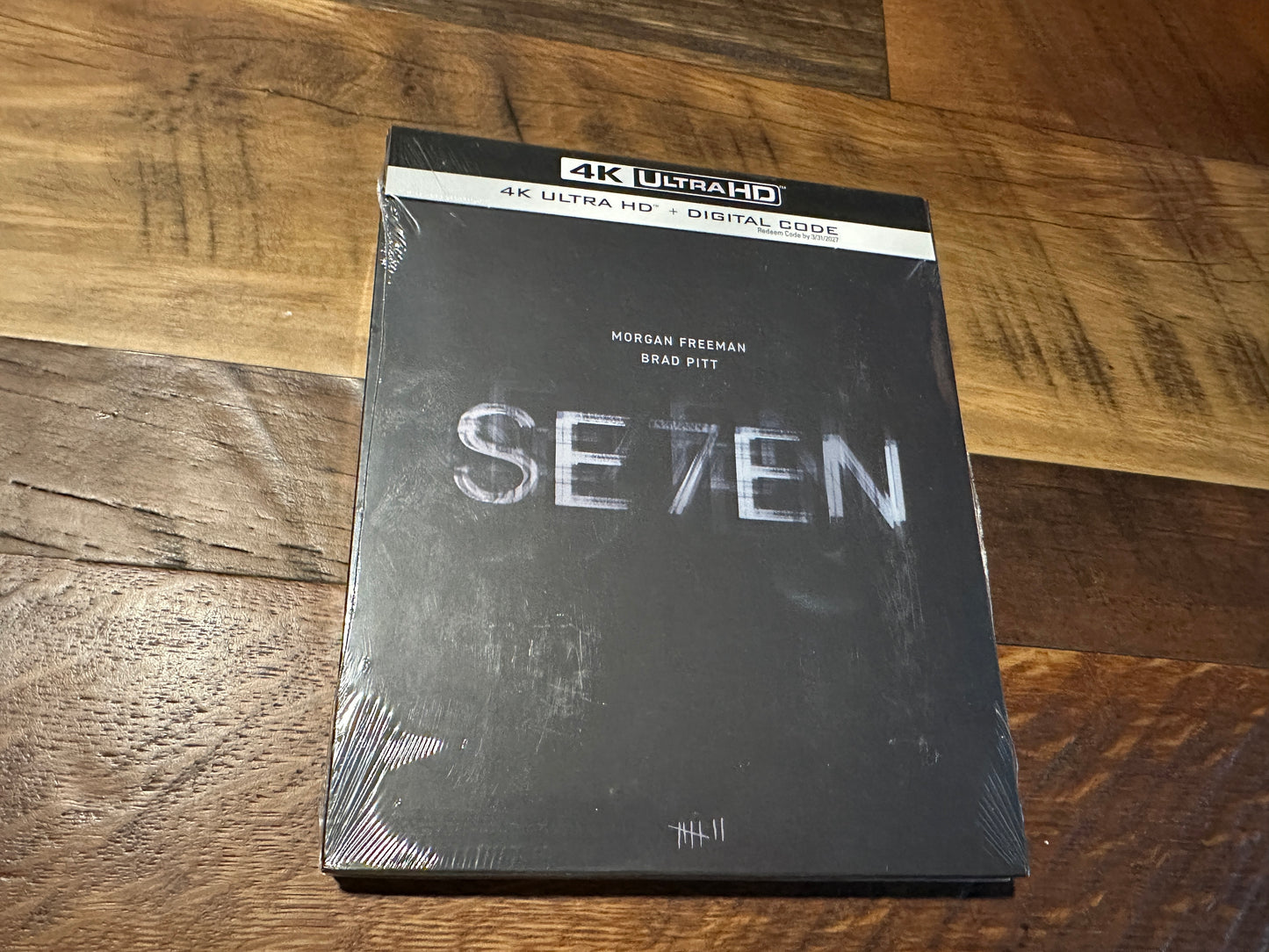 Seven (Se7en) (4K Ultra HD, Digibook, Brad Pit Classic, NEW/Sealed)