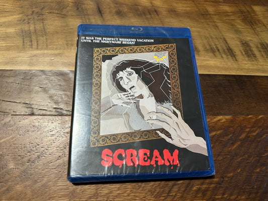 Scream 1981 Blu ray-Code Red-Classic Horror-Widescreen-NEW/Sealed