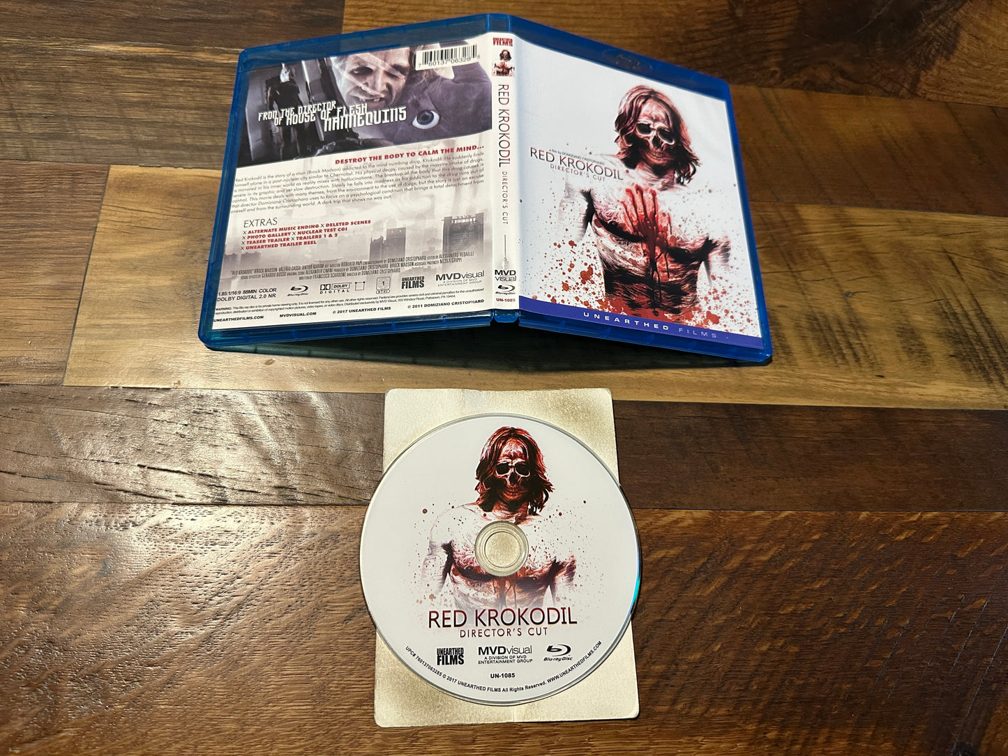 Red Krokodil (Blu-ray, Unearthed Films, Director's Cut, 2011 Horror)