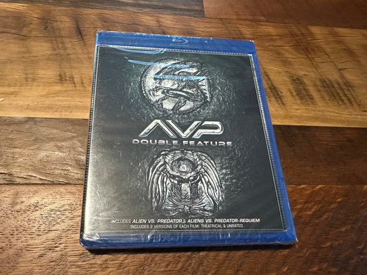 AVP Double Feature Blu ray-20th Century Fox-Alien Versus Predator-NEW