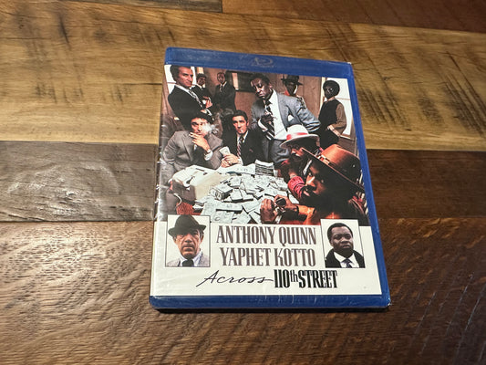 Across 110th Street Blu ray-Kino Lorber-70’s Classic-OOP-New/Sealed-