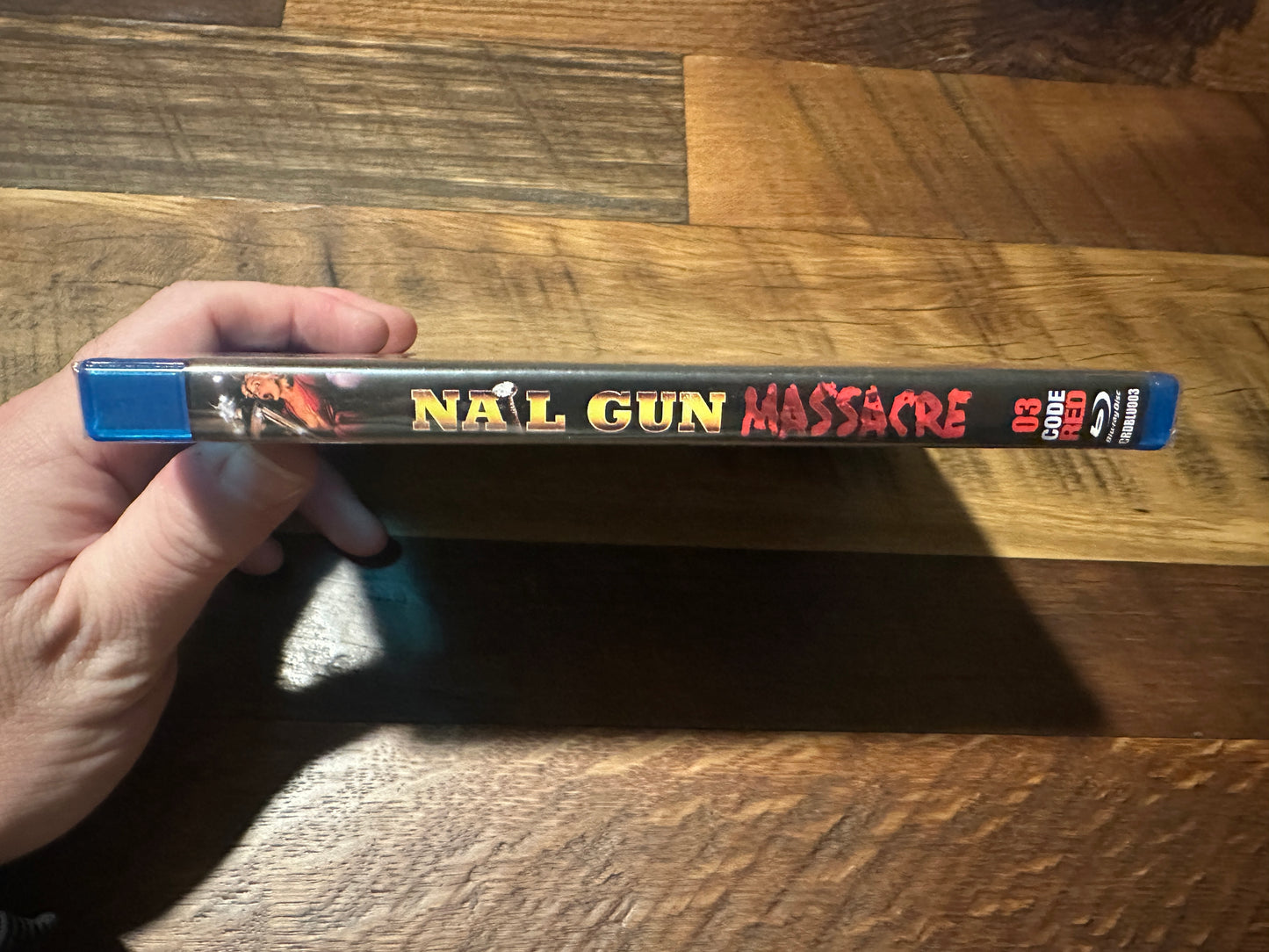 Nail Gun Massacre (Blu ray, Code Red, 80’s Classic Horror, Widescreen, NEW)