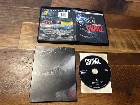 Crawl 4K Ultra HD/Blu ray-Slipcover-Paramount Scares-Widescreen-No Digital-