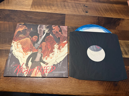 Night Breed Original Motion Soundtrack-Blue Vinyl-Classic Horror