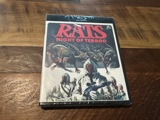 Rats Night Of Terror (Blu ray, Severin Films, 80’s Classic Horror, NEW)