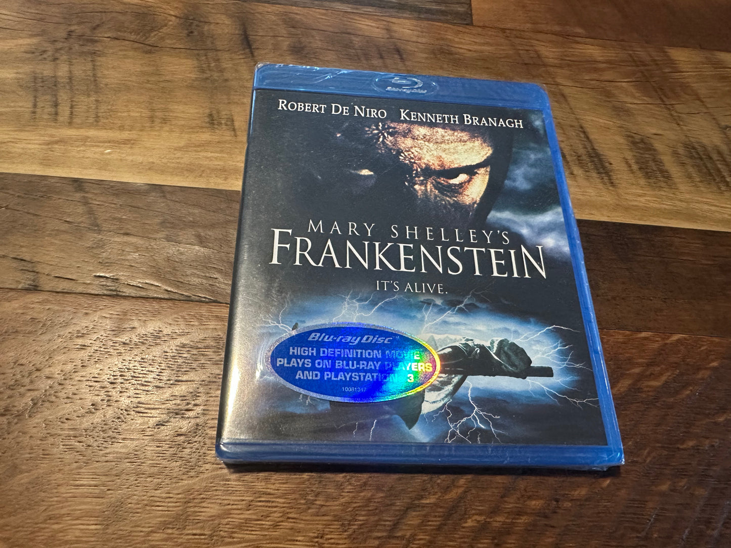 Mary Shelley’s Frankenstein Blu ray-Sony Pictures-Robert De Niro-NEW