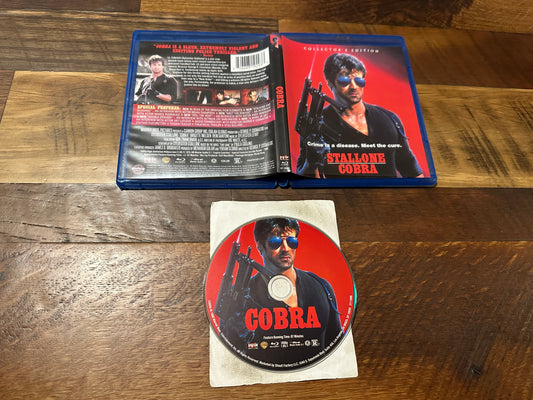 Cobra (Blu ray, Scream Factory, Collector’s Edition, Stallone Classic)