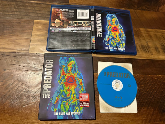 The Predator 2018 Blu ray ONLY-20th Century Fox-Slipcover-