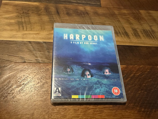 Harpoon Blu ray-Arrow Video-Special Edition-Region B-2019 Horror-NEW