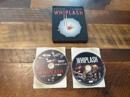 Whiplash (4K Ultra HD/Blu ray, Sony Picture, Steelbook, 2 Disc, OOP, No Digital)