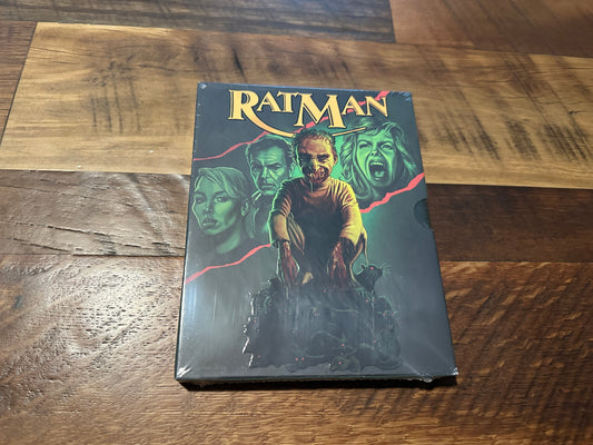 Ratman (Blu ray, Cauldron Films, Slipcase, Obscure Horror, NEW/Sealed)
