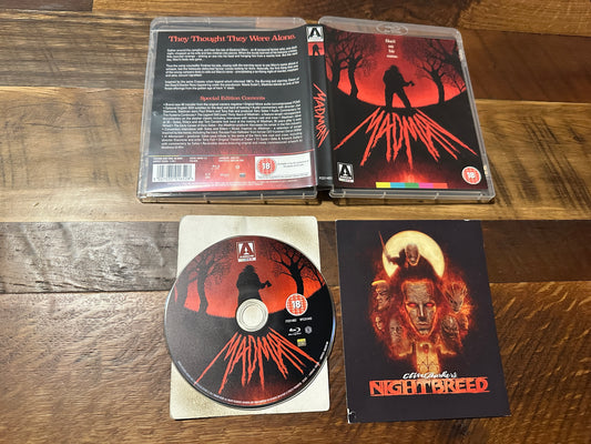 Madman Blu ray-Arrow Video-Special Edition-Region B-Classic