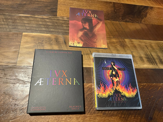 LVX Aeterna (Blu ray, Vinegar Syndrome Partner Label, Hard Slipcover, NEW)