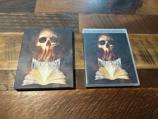 Cthulhu Mansion (Blu ray, Vinegar Syndrome, Slipcover, 90's Horror, NEW)