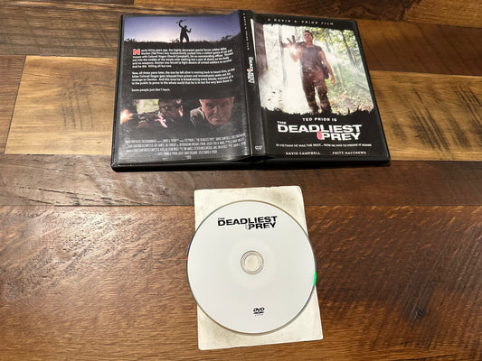 The Deadliest Prey DVD-Prior Brothers Ent-Ted Prior Classic-