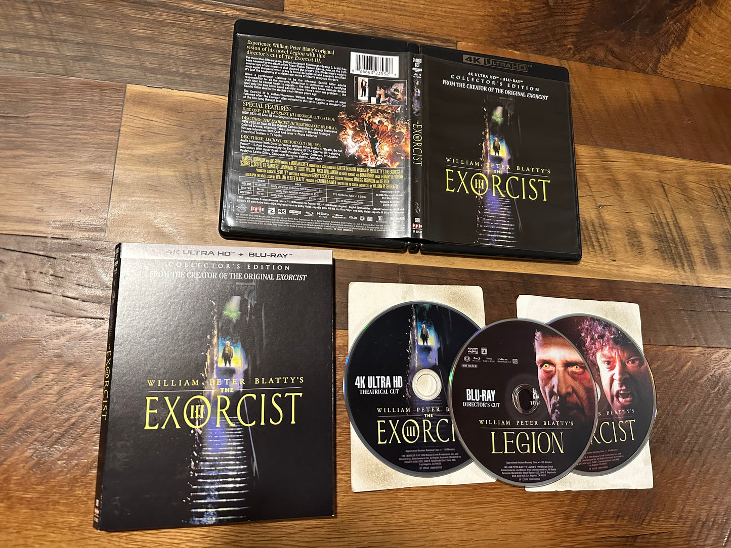 The Exorcist III 4K Ultra HD/Blu ray*Scream Factory*OOP Slipcover*Collector's Ed